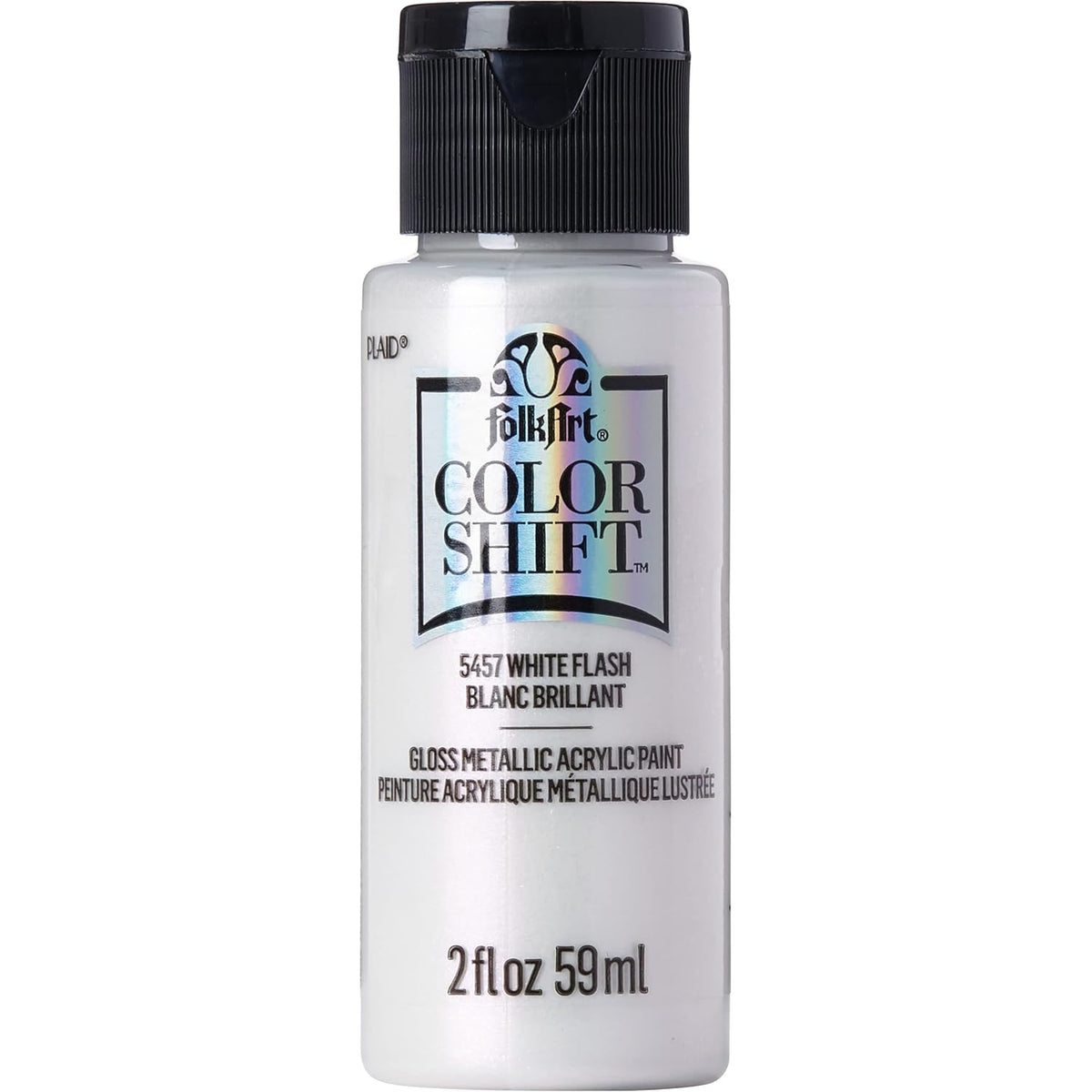 FolkArt Color Shift Acrylic Craft Paint, 2 oz, White