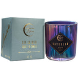 Auric Moon | Golden Oud + Juniper Scented Luxury Soy Coconut Candle For Women | Slow 70+ Hour Burn | Wood Crackling Wicks | 12 Oz Premium Glass | Hand-Poured In California
