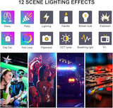 GVM 48 Inch RGB Tube Light Wand 660 Lamp Beads Photography Light Bar with App DMX Control
