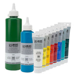 Lukas CRYL Studio Artist Acrylic Paint, Payne's Grey, 125 ml Tube - High Pigment Acrylic Paints for Canvas Painting, Large Scale Works - Medium-Viscosity, Water-Mixable, Fast Drying
