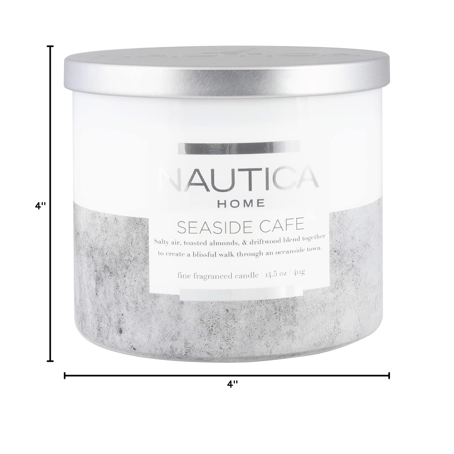 Seaside Cafe by Nautica Luxury Soy Wax Candle