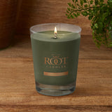 Root Candles Scented Candles Honeycomb Beeswax Blend Premium Handcrafted Candle, Large Veriglass, Aromatic Herbs