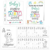Baby'S First Abc Book Baby Shower Activity Keepsake Game, Abc Coloring Baby Shower Guest Book Alternative, Baby'S First Alphabet Coloring Book, Alphabet A To Z Coloring Pages