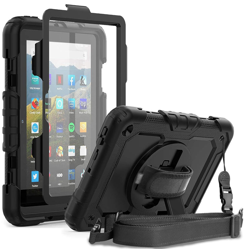 Amazon Fire Hd 8 Case 2020 With Screen Protector Pen Holder | Kindle Fire Hd 8