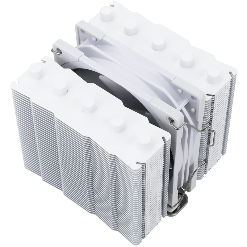 Thermalright Silver Soul 110 White CPU Cooler Dual Towers, 5 Heat Pipes, 110MM