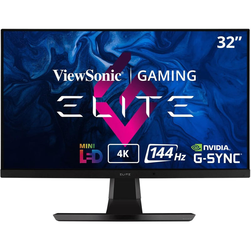 ViewSonic Elite XG321UG 32 Inch 4K IPS 144Hz Gaming Monitor with G-Sync, Mini