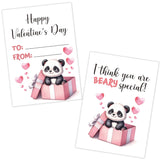 30 Pack Valentine'S Exchange Gifts For Coworkers, Panda Bear Funny Valentines Cards For Coworkers Work Bestie Boss Employees, Work Themed Valentines Cards Bulk, The Best Card For Manager Boss
