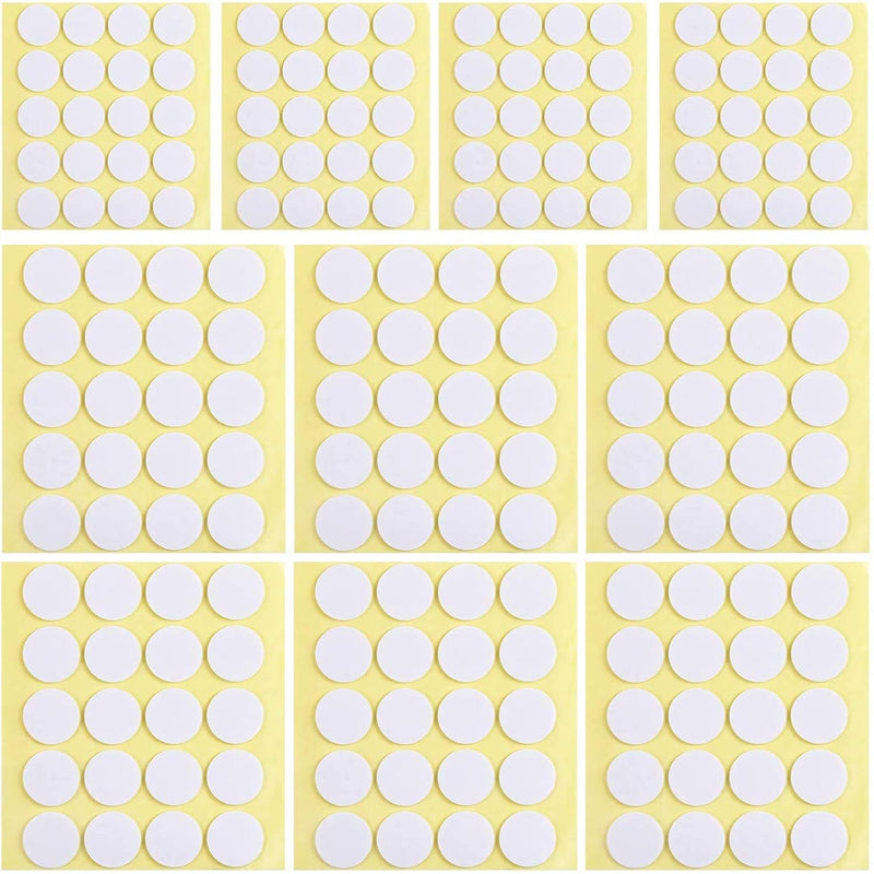 400Pcs Candle Wick Stickers, Heat Resistance Candle Making Double-Sided Sticke