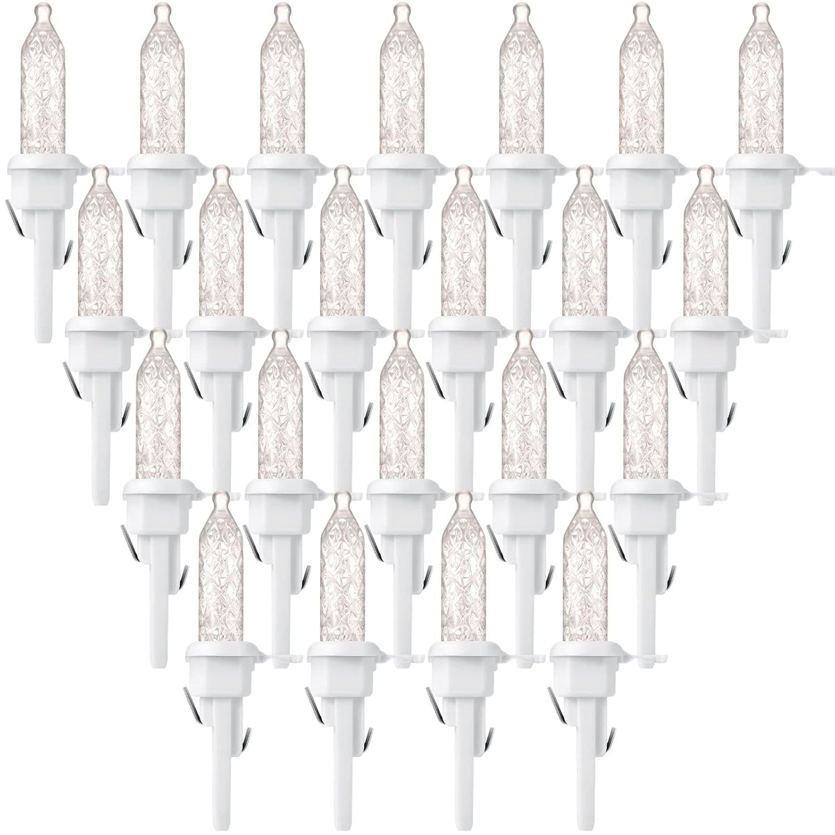 180 Pack Christmas Replacement Mini Bulbs 3 V Led String Lights Outdoor Indoor Wide Angle Bulbs For Christmas Tree Garde