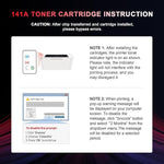 141A Toner, 2-Pack Black (No Chip) for LaserJet Pro M110w/M140w Printers