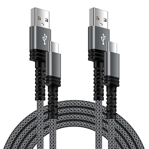 6FT USB C Fast Charging Cable for Samsung Galaxy S26 S25 S24 A16 A17 iPhone 17 16