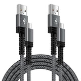 6FT USB C Fast Charging Cable for Samsung Galaxy S26 S25 S24 A16 A17 iPhone 17 16