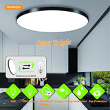 12 Inch LED Flush Mount Ceiling Light 36W Dimmable Ceiling Fixture 3000K to 6500K