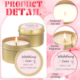 8 Pcs Bridesmaid Proposal Gifts Smells Like You'Re In The Bridal Party Candles Bridesmaid Gifts Natural Soy Wax Candles For Best Friends(Pink,Classic)