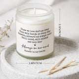 Sympathy Gifts For Loss Of Loved One, Memorial Lavender Scented Candle 7Oz, Bereavement, Thinking Of You, Grief Gift, Funeral Comfort Condolence Remembrance Christmas Gift