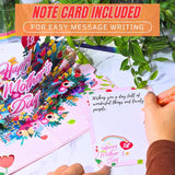 - Pop Up Mothers Day Card, 6X8 Inches First Mothers Day Popup Mother'S Day Card For Mom, Wife, Daughter, Grandma, Pop Up Birthday For Women With Envelope