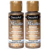 Dazzling Metallics Acrylic Paint 2oz-Champagne Gold