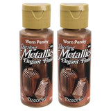 Dazzling Metallics Acrylic Paint 2oz-Worn Penny