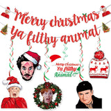 Merry Christmas Banner Home Alone Christmas Decorations