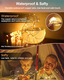 20 Pack Battery Operated Fairy Lights 3.3FT 20 LED Warm White Mini String Lights for Mason Jars Wedding Centerpieces