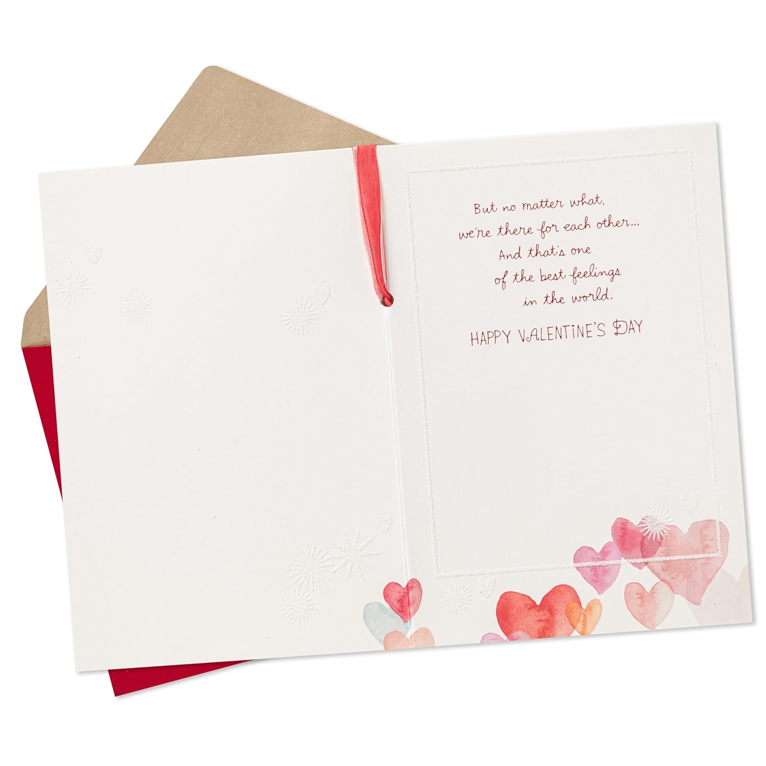 Hallmark Valentines Day Card (Our Family Isn't Fancy) for Mom, Dad, Brother, Sister, Aunt, Uncle