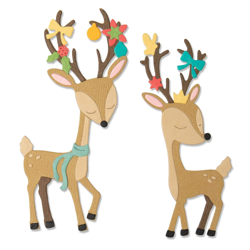 Ellison Thinlits Dies Xmas, Christmas Deer