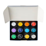 Professional Acrylic Fabric Paint Set 12 Vibrant Colors 20 Ml Each Permanent Washable Textile Paints For Clothes Non Toxic Fabric Paint Kit By Nevskaya Palitra