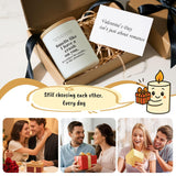 Gifts For Him Her Couple Valentine’S Day Candle Funny Romantic Gift For Crush, First Date, New Relationship & Flirty Couple Gifts For Women Men First Crushes Couples Valentine Candle