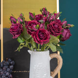 70Pcs Artificial Green Rose Leaves Fake Plant Leaf Bulk Silk Greenery Fake Rose Leaves For Wedding Bouquets Birthday Party Decorations