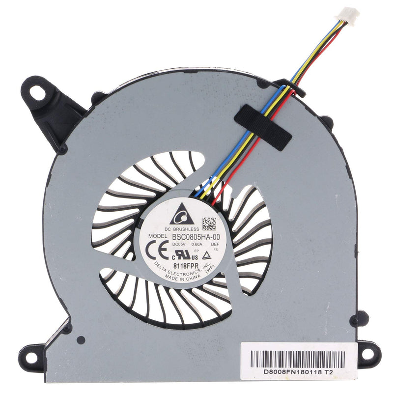 Cpu Cooling Fan For Intel Nuc8 Nuc8I7Beh Nuc8I3Beh Nuc8I5Beh Bsc0805Ha-00 Dc05