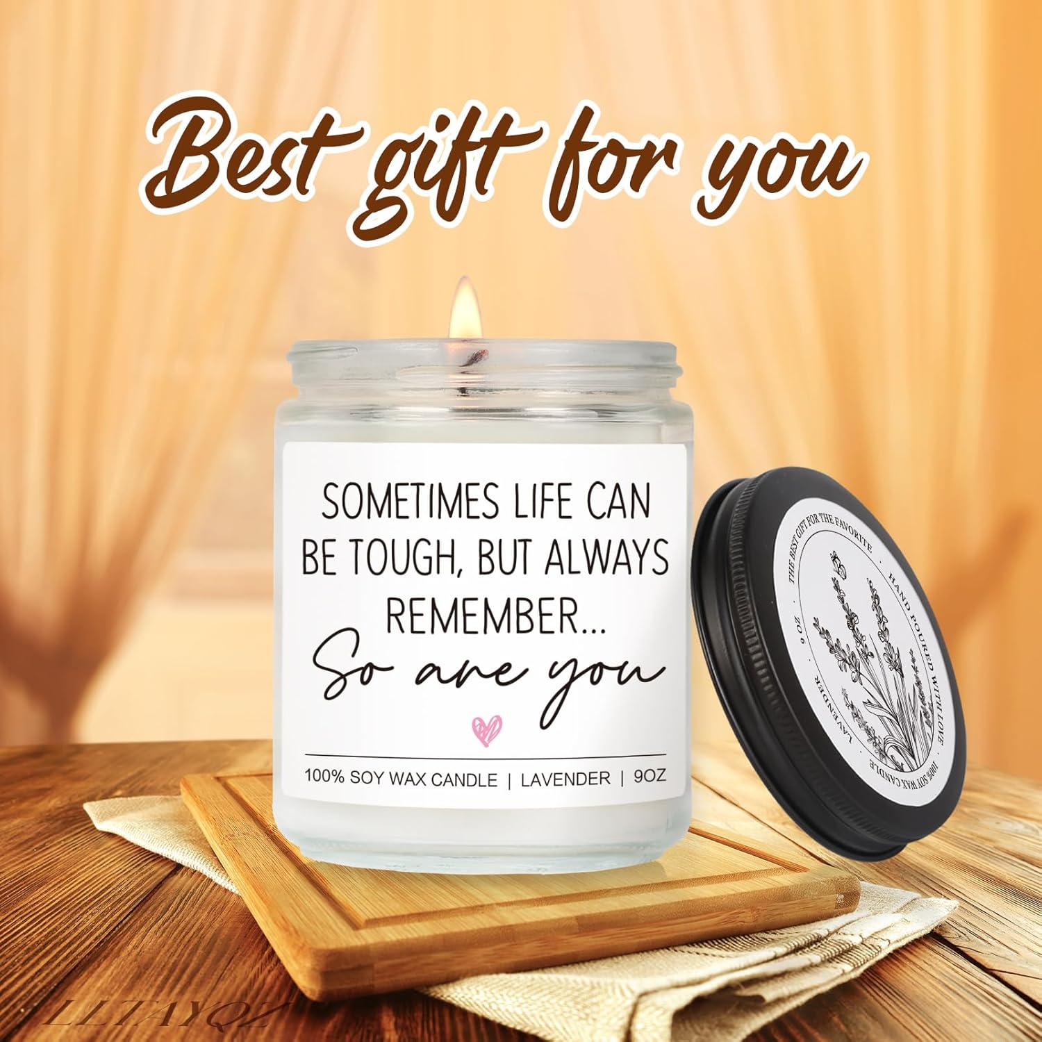 Encouragement Candle Gifts For Women, Cancer Care Candle Gifts For Women, Sympathy Candles, Cheer Up, Comfort, Surgery Recover, Inspirational Gift For Friends Coworker, Birthday Gift For Sister-51