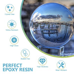 Epoxy Resin-1 Gallon, Crystal Clear Epoxy Resin Kit, No Yellowing No Bubble Art Resins Casting Resin For Art Crafts, Jewelry Making, Wood & Resin Molds(0.5 Gallon X 2)