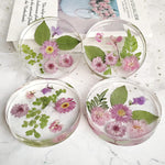 6-Cavity Deep Round Coaster Molds, 4 Inches Coaster Silicone Molds For Epoxy Resin, Coaster Resin Molds For Flower Bouquet Preservation