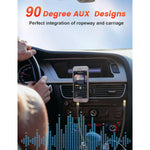 Aux Cable For Car? 90 Degree Right Angle Auxiliary Cable Stereo Aux Jack To Jack Cord Compatible For Mp3 Player, Car Stereos, Smartphone, Speakers, Headphone And More(5Ft/1.5M)