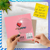 Mom Birthday Card - No Better - Happy Birthday Card For Mom From Son Daughter, 5.7 Inch No Better Bday Greeting Cards