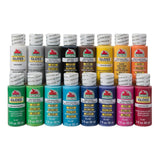 Apple Barrel Gloss Paint Set, 16 Piece (2-Ounce), PROMOABG Colors
