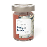 Lidded Balsam Blush Scented Candle, Extra Large Jar