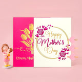 24 Pack Happy Mothers Day Cards With Envelopes Foil Embossed Flower Mother'S Day Gift Cards Flowers Blank Inside