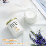 Funny Get Well Soon Gifts For Women Men, Get Well After Surgery Recovery Feel Better Gifts For Family Friend, Lavender Candle