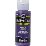 FolkArt Multi-Surface Paint in Assorted Colors (2 oz), 2930, Eggplant