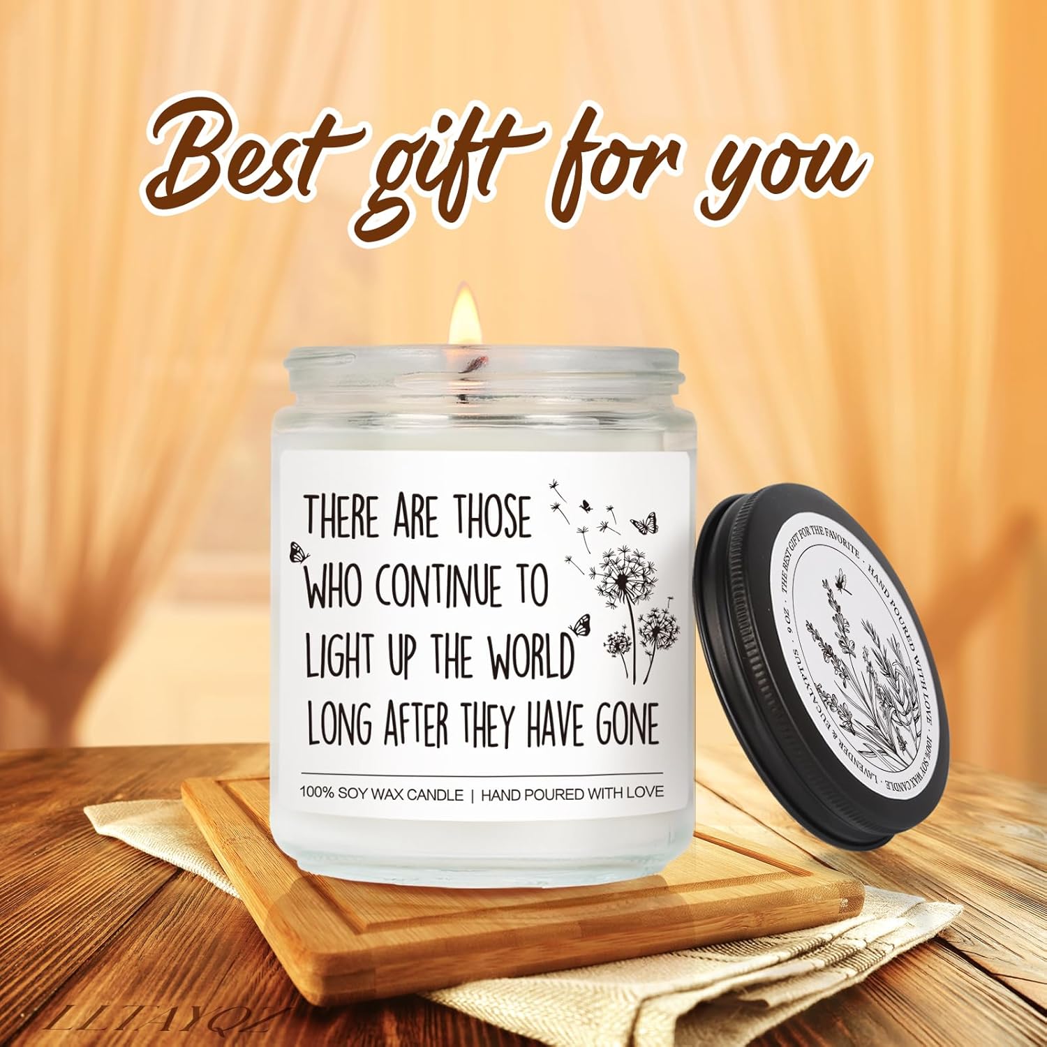 Sympathy Scented Candle Gifts For Loss Of Loved One, There Are Those Who Continue To Light Up The World, Thinking Of You, Memorial Candle Gifts For Loss Of Relatives, Funeral Decorations42