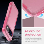 Pixel 9/9 Pro Case, Shockproof, Military Grade, Drop Proof, Rugged, Pink