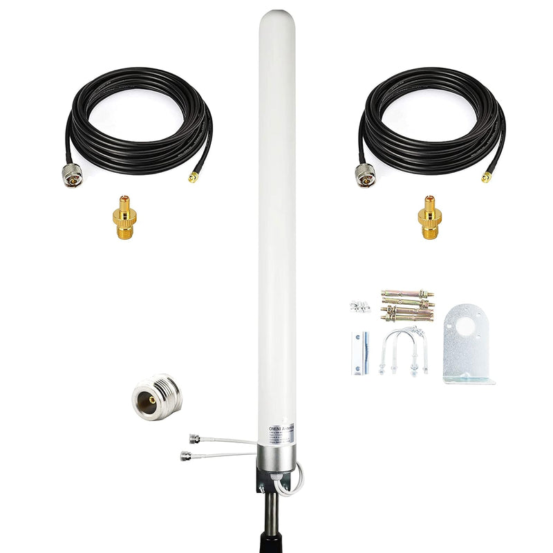 Dual Mimo Outdoor Antenna-4G Lte Wifi Omni-Directional Antenna For Router Mobi