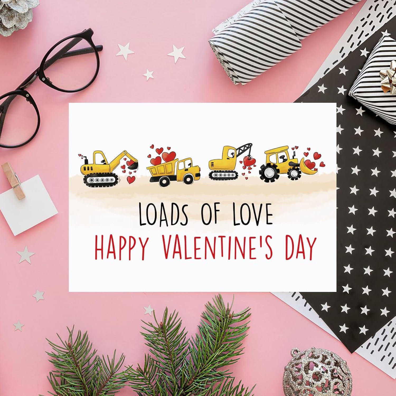 Funny Valentine'S Day Card For Kids, Son Daughter Valentines Day Card, Girls Boys Valentine Day Card Gift From Dad Mom Parent, Cute Valentines Day Card Gift For Grandson Granddaughter