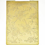 Flowers Background Plastic Embossing Folders For Card Making Scrapbooking And