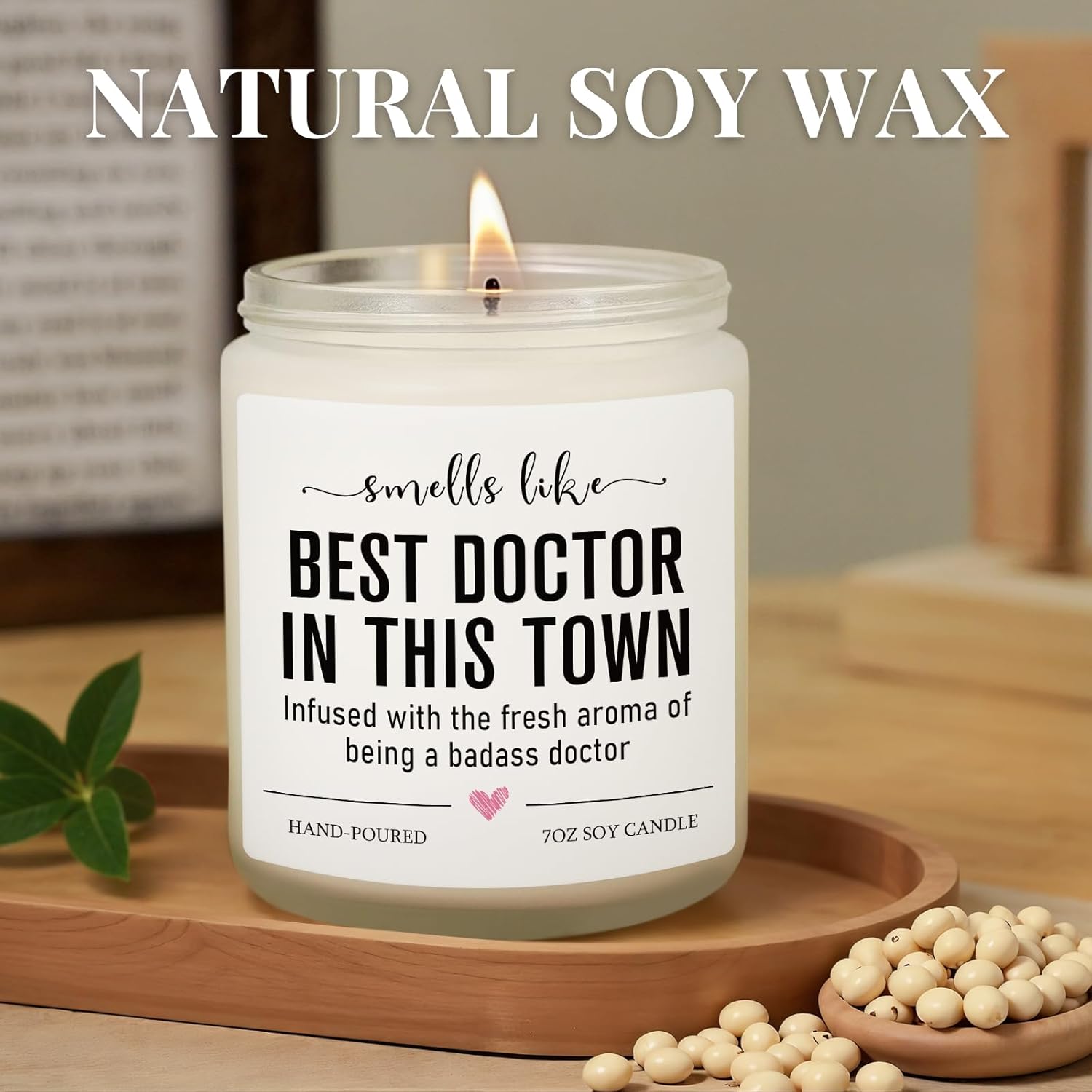 Doctor Gifts For Women Men,Gift For Doctor From Patients, Medical School Degree Gifts For Her Him, Funny Medical Student Gift, Christmas Thanksgiving Candle Present For Doctors, Dentist, Surgeons