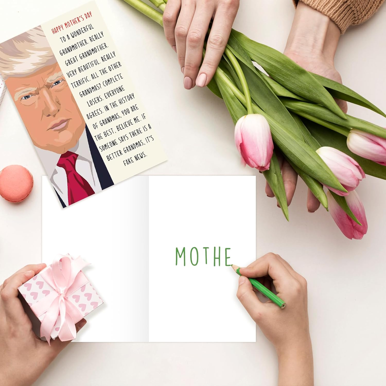 Funny Mothers Day Card For Grandma, Happy Grandma Mothers Day Gift From Grandson Granddaughter, Great Mother'S Day Card Gift For Nana