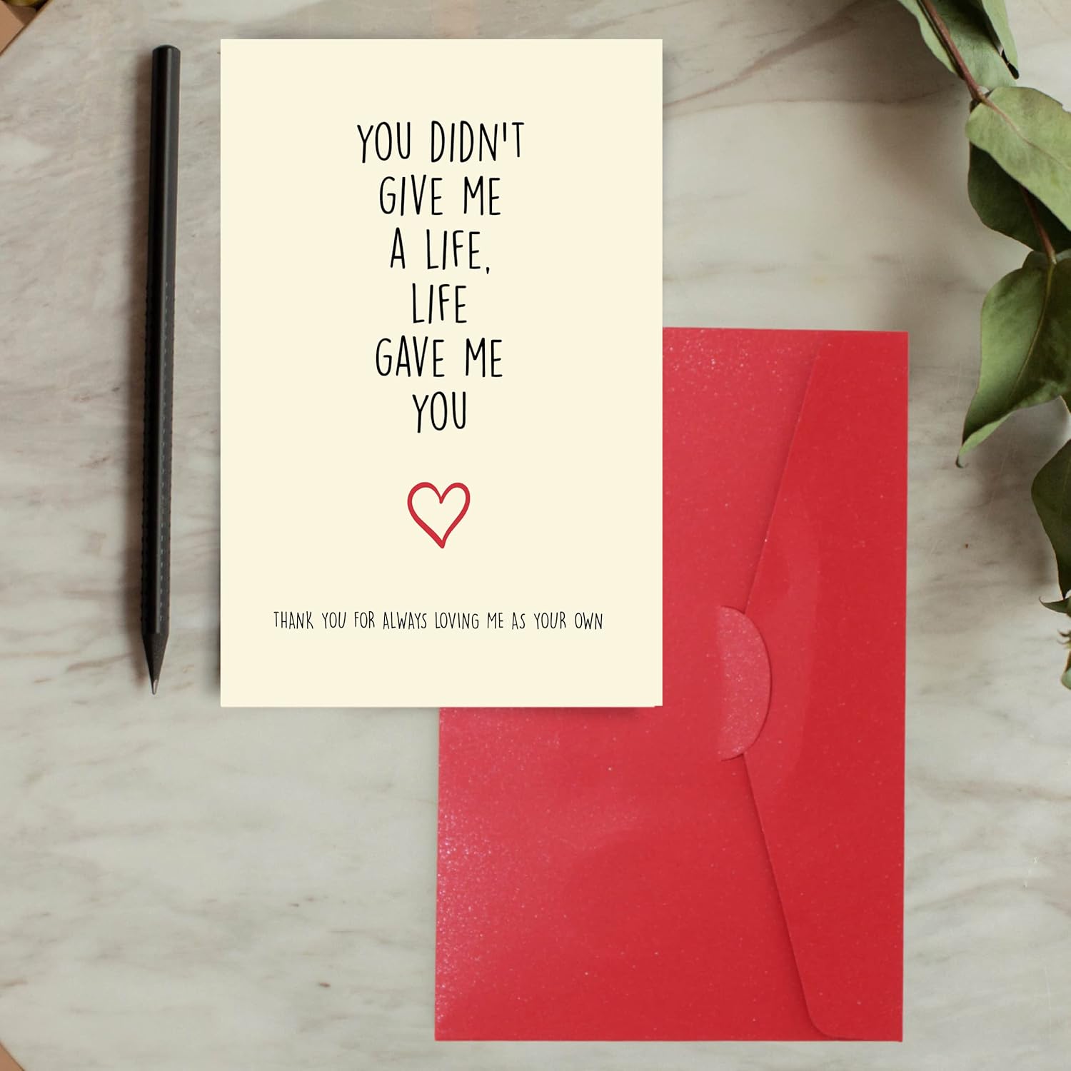 Valentines Day Card For Mom And Dad – Sweet Bday Card With Envelope For Him Or Her – Happy Birthday Mom And Dad – Birthday Gifts For Loved Ones