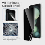 1-Set Privacy Screen & Camera Protector for Pixel 9 Pro Fold, Anti-Spy, Case Friendly