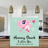 Birthday Cards For Mommy - Mommy Shark - Mommy Birthday Card From Daughter Son, Happy Birthday Mommy, Baby Mother'S Day, 145Mm X 145Mm Seasonal Mothers Day Mama Mammy Mummy Funny Greeting Cards